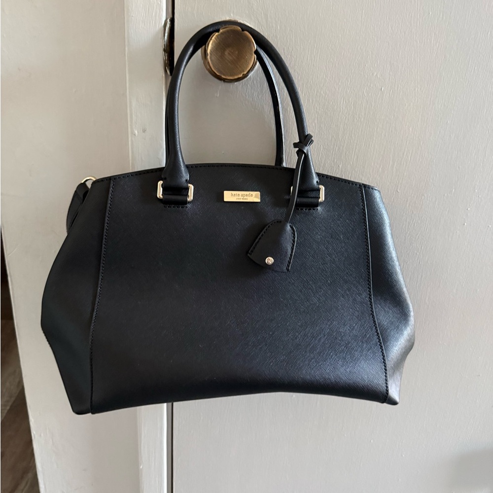 Kate Spade Black Leather Handbag